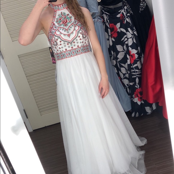 Macy's | Dresses | Halter Prom Dress | Poshmark